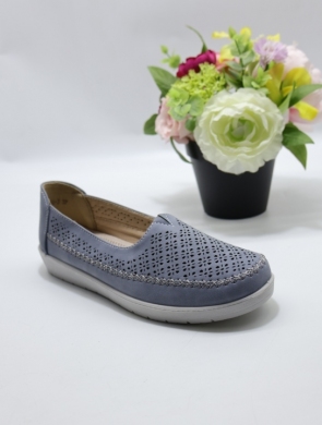 Półbuty damskie na płaskim (36-42) 6266-3 BLUE
