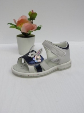 Sandały dziewczęce (20-25) AA286 WHITE/BLUE
