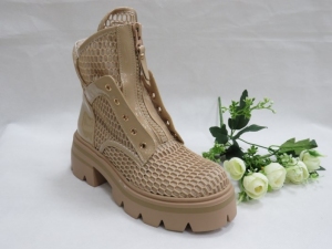 Botki damskie jesienne na koturnie (36-41) A9907E-63