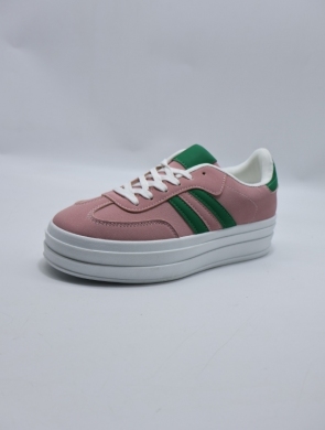 Buty sportowe damskie na płaskim (36-41) C2048-4 PINK