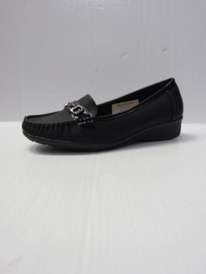 Mokasyny damskie na płaskim (36-41) J-162 BLACK