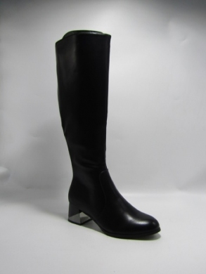 Kozaki damskie ocieplane na obcasie (36-41) XPL-2322 BLACK