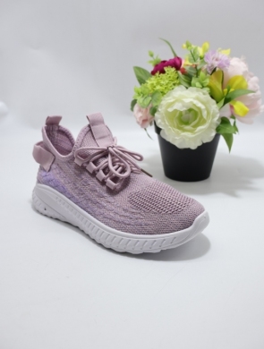 Buty sportowe damskie na płaskim (36-41) J-16 L.PURPLE