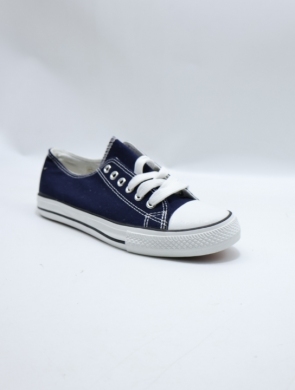 Trampki damskie na płaskim (36-41) 7-B16D NAVY