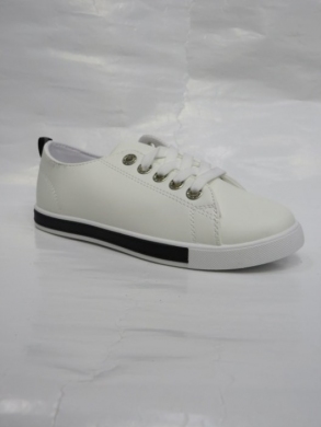 Tenisówki damskie (36-41) 77026-2 WHITE/BLACK