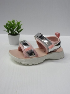 Sandały dziewczęce (26-31) D939 PINK/SILVER