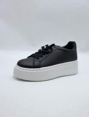 Buty sportowe damskie na płaskim (36-41) LT326-4 BLACK