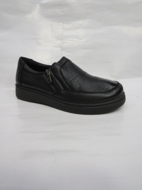 Półbuty damskie na płaskim (37-41) 81002-1 BLACK