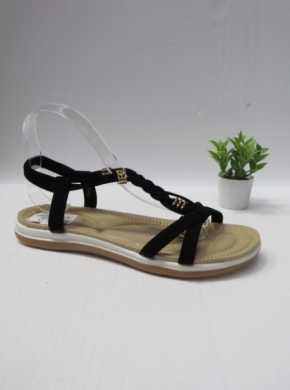 Sandały damskie na płaskim (36-41) FY6966 BLACK
