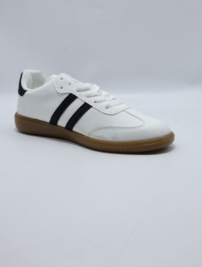Buty sportowe damskie na płaskim (36-41) XBC-25602 WHITE