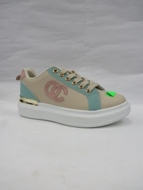 Buty sportowe damskie na płaskim (36-41) DJ-2 GREEN