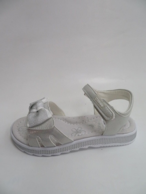 Sandały dziewczęce (31-36) AB41 SILVER