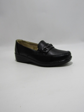 Półbuty damskie na płaskim (36-41) C07 BLACK
