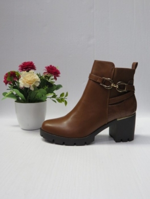 Botki damskie ocieplane na obcasie (36-41) 888-73 CAMEL
