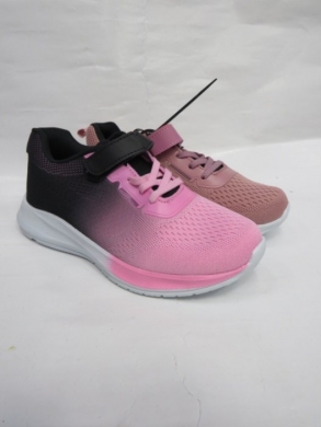Buty sportowe dziewczęce (31-36) C4-11 PINK/RED