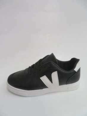 Buty sportowe damskie na płaskim (36-41) XHBD-123 BLACK