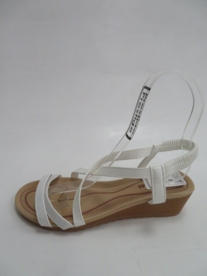 Sandały Damskie na koturnie (36-41) DF-10 WHITE