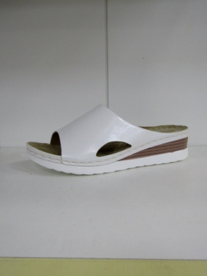 Klapki damskie na koturnie (36-41) N22-1063 WHITE