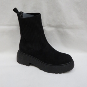 Botki damskie na płaskim (36-41) JJ27 BLACK
