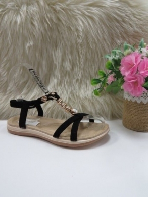 Sandały damskie na płaskim (36-41) FY7006 BLACK
