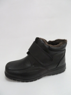 Botki męskie ocieplane (40-46) E4555-1 BLACK