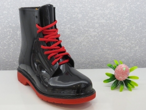 Trapery damskie (36-41) MHY-38 BLACK/RED