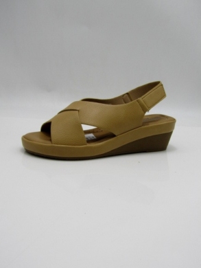 Sandały damskie na koturnie (36-41) 4019 BEIGE