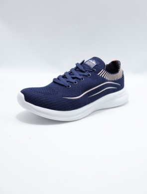 Buty sportowe damskie na płaskim (37-41) LXC8606-H NAVY/PINK