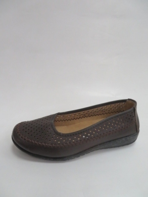 Półbuty damskie na płaskim (36-41) A88 BROWN