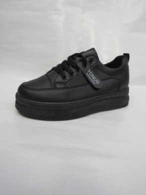 Buty sportowe damskie na płaskim (36-41) 36800-21 BLACK