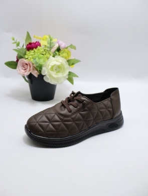 Półbuty damskie na płaskim (37-42) XQ25-2 BROWN