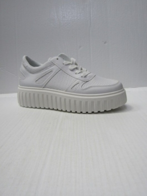 Buty sportowe damskie na koturnie (36-41) MZ30 WHITE