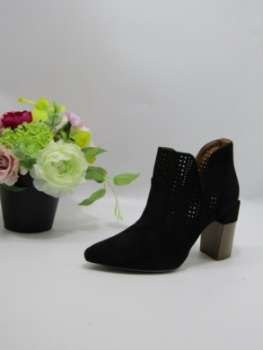 Botki damskie na obcasie (36-41) A8800 BLACK