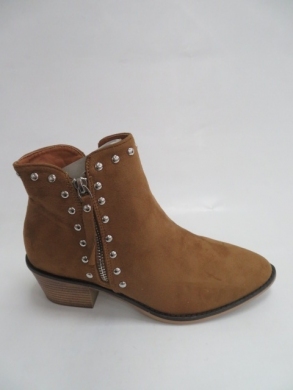 Botki damskie jesienne na obcasie (36-41) OL-28 CAMEL