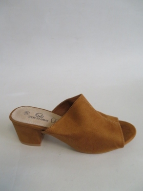 Klapki damskie na obcasie (36-41) LE-351 CAMEL