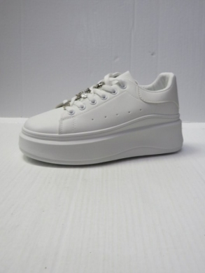 Buty sportowe damskie na koturnie (36-41) A88-170 WHITE