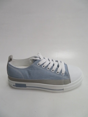 Trampki damskie na płaskim (36-41) 2057 BLUE