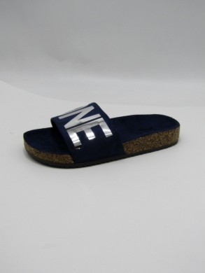 Klapki damskie na płaskim (36-41) 0511 NAVY