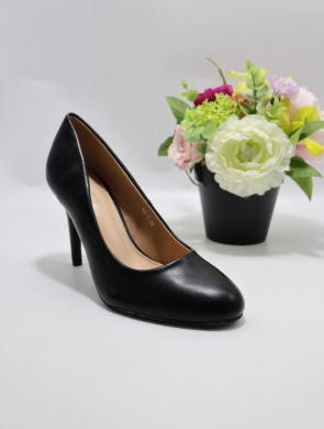 Czółenki damskie na szpilce (36-41) 66-8 BLACK
