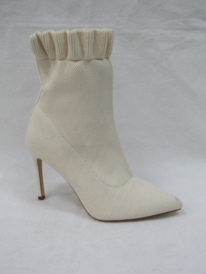 Botki damskie na szpilce (36-41) NS282 BEIGE