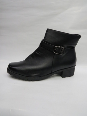 Botki damskie ocieplane na obcasie (37-42) AT3010 BLACK