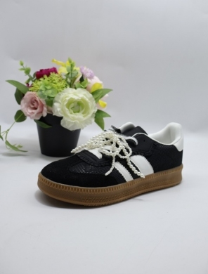 Buty sportowe damskie na płaskim (36-41) 8818 BLACK