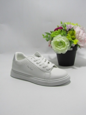 Buty sportowe damskie na płaskim (36-41) SJ2387-3 SILVER