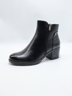 Botki damskie ocieplane na obcasie (36-41) YCC-79 BLACK