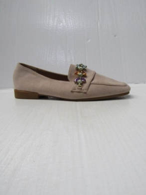 Mokasyny damskie na płaskim (36-41) 7139 BEIGE