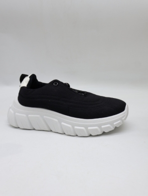 Buty sportowe damskie na płaskim (36-41) UB06 BLACK