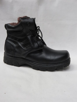 Botki męskie ocieplane (40-45) 188 BLACK