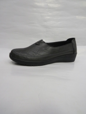 Półbuty damskie na płaskim (39-43) DTA1-2 BLACK