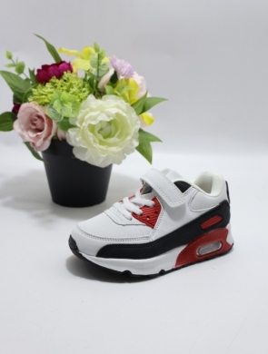Buty sportowe dziewczęce (24-29) C801 WH/RED