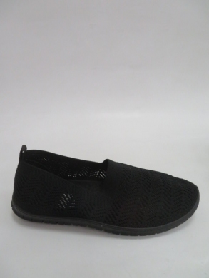 Tenisówki damskie na płaskim (36-41) HB-56 BLACK